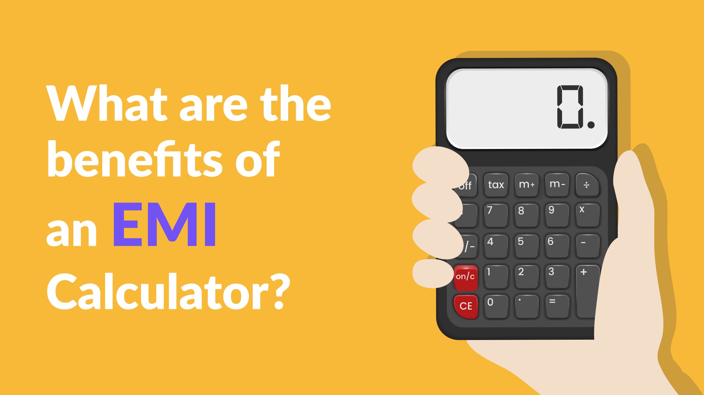 What are the benefits of an EMI Calculator